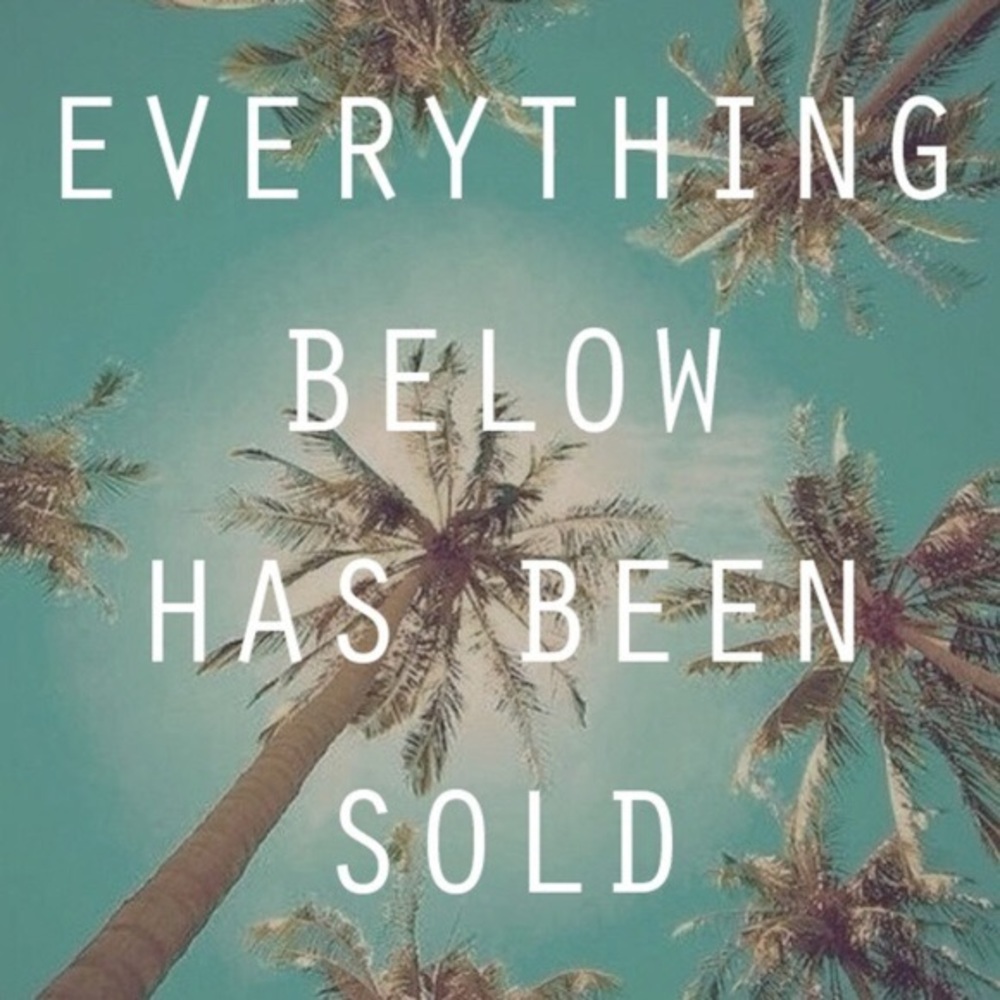 Everything Below Has Been Sold! Happy Poshing 💞